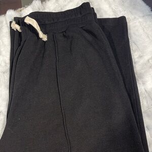 AMPERSAND AVE Black Wide Leg Pants Womens plus size XXL NWT